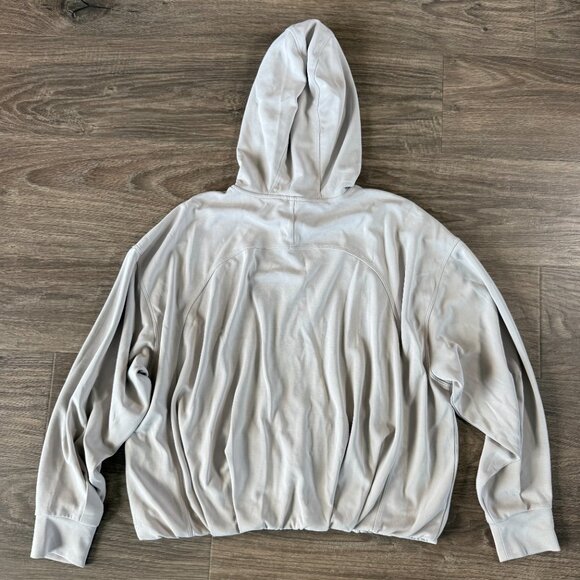 Athleta Seasoft Bubble Hem Cropped Hoodie Large - Picture 11 of 12